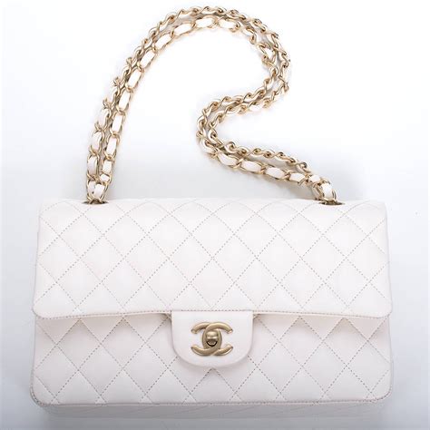 vintage chanel handbag white tag made in paris|Chanel handbags history.